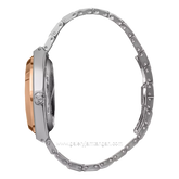 CHRIST VERRA LUXERNO CV 110819G-14 BLK Silver Rosegold Stainless Steel